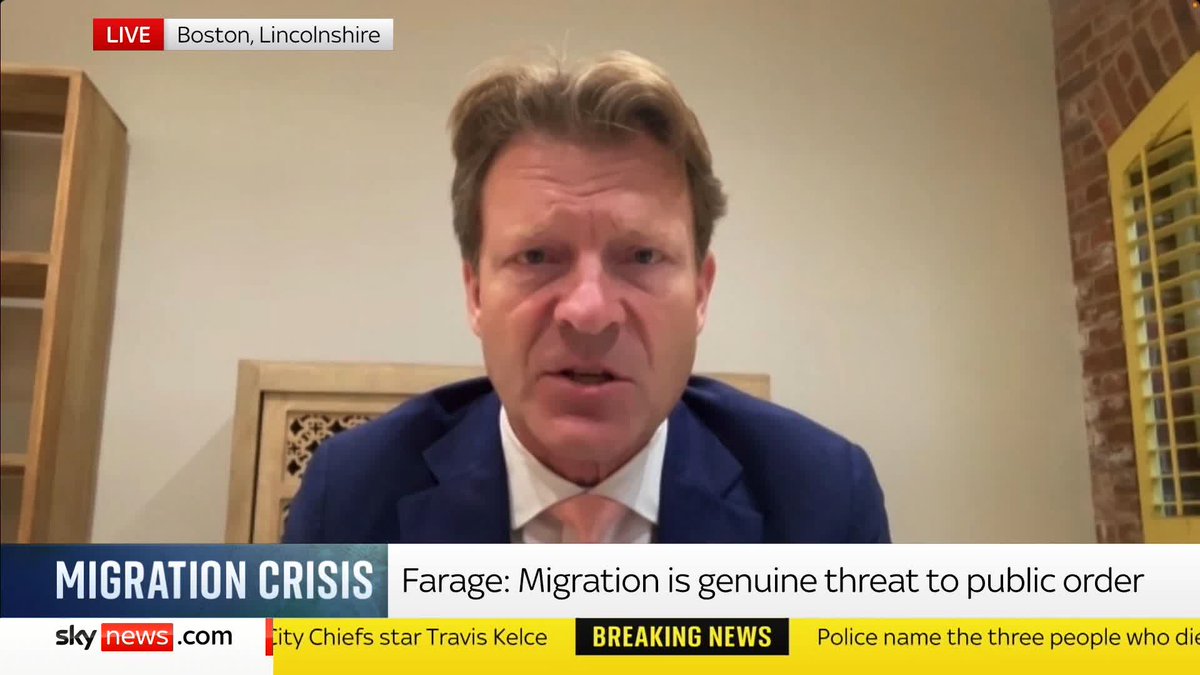 Reform UK's deputy leader Richard Tice tells Matt Barbet that the UK should derogate from any international treaties that prevent the country from 'protecting our borders, protecting our sovereignty and protecting our women & children'. 📺 Sky 501 & YT