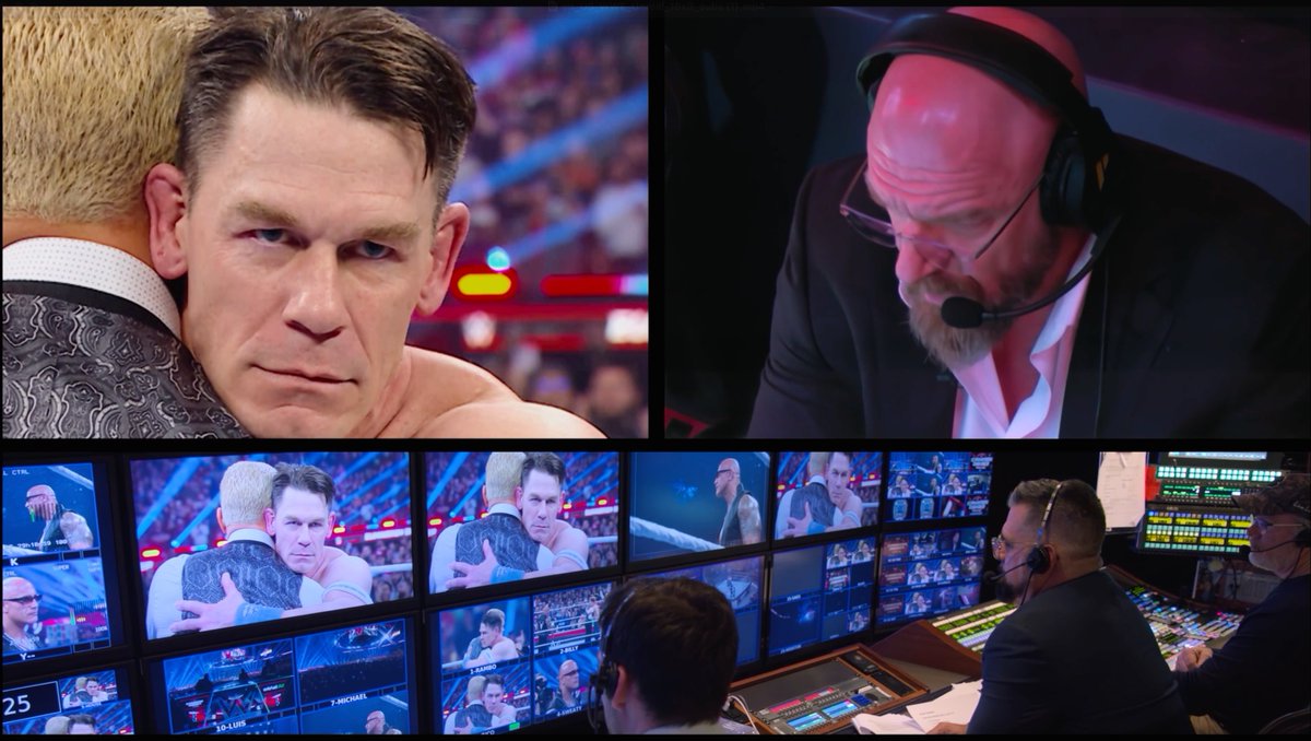 Watching Triple H direct the entire John Cena heel turn at Elimination Chamber from start to finish is absolute CINEMA 🔥 📺 WWE: Unreal on Netflix