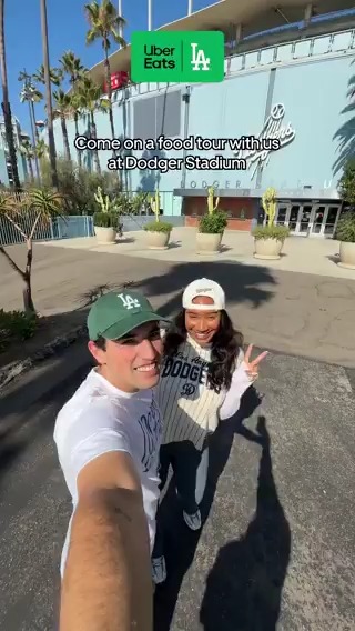 Less wait time, more game time with Uber Eats during your Dodger Stadium food tour! #UberEatsDodgers