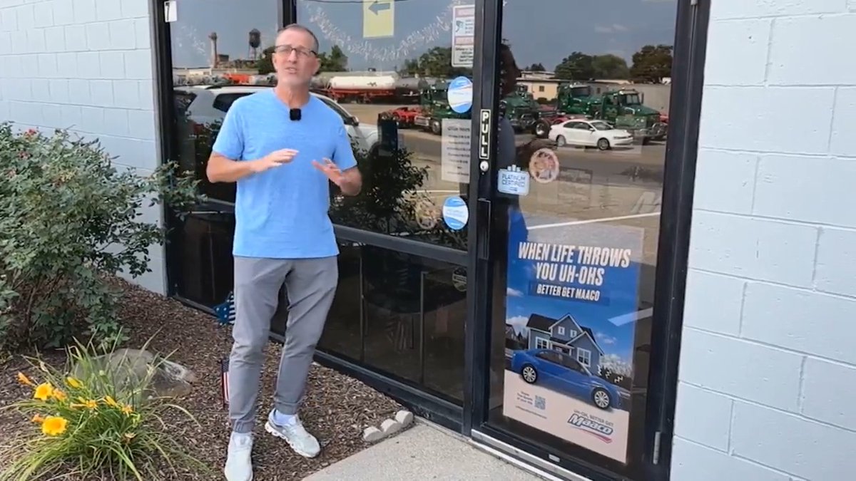 Paul's truck got a brand new "Maacover" courtesy of Maaco! #AD