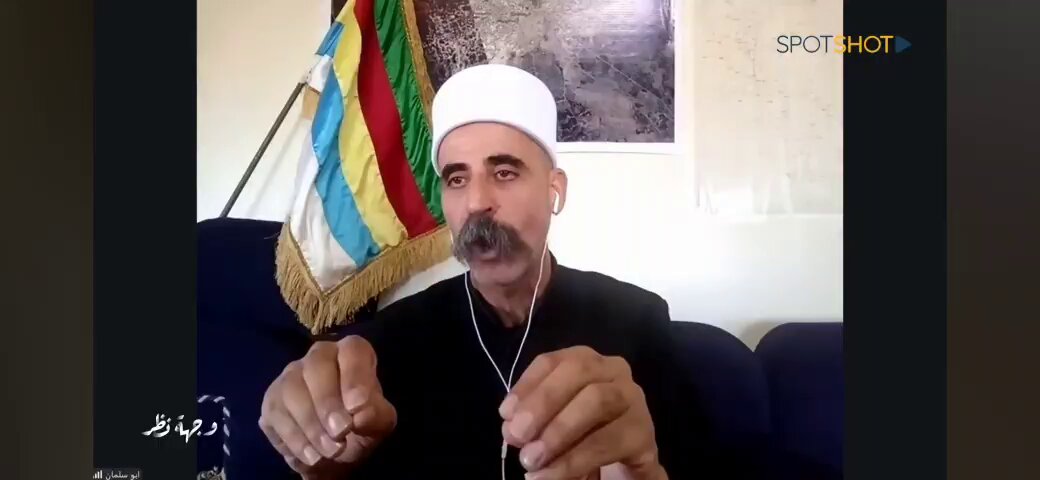 الشيخ فادي بدرية (الناطق باسم الشيخ ابو سلمان حكمت الهجري) يشكر سماحة الشيخ ابو حسن موفق طريف والوزير وئام وهاب ..