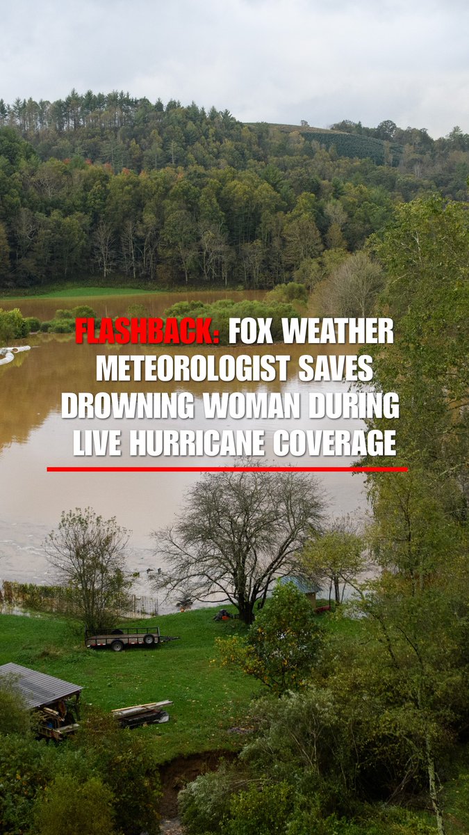 HURRICANE HERO: FOX Weather meteorologist Bob Van Dillen heard a woman screaming for help just seconds before he went live on TV while covering Hurricane Helene. With 911 swamped, he didn’t wait — he went in, pried the door open, put her on his back, and saved her himself. "There was no way I was going to watch this lady get taken away by the flood ... we were the only people there. We had to do something."