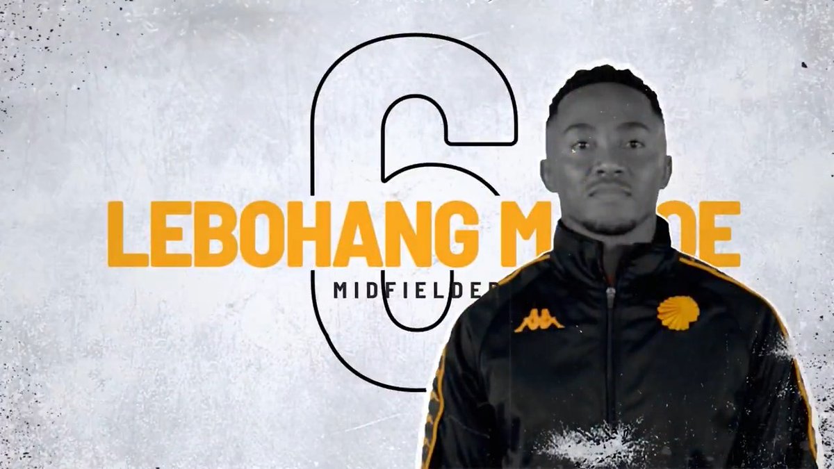 Introducing our new jersey number 6, Lebohang Maboe! Welcome back to the Kaizer Chiefs Family! #WelcomeMaboe #Amakhosi4Life #AlwaysHome