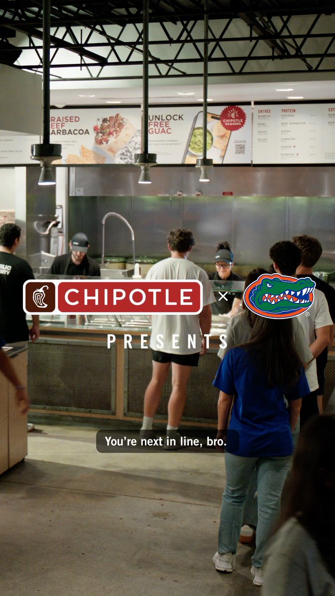 Once a Gator, always a Gator. The legendary Walter Clayton Jr . 🦍 hypes up LAG ✞ for his upcoming season @chipotletweets — Chipotle Partner