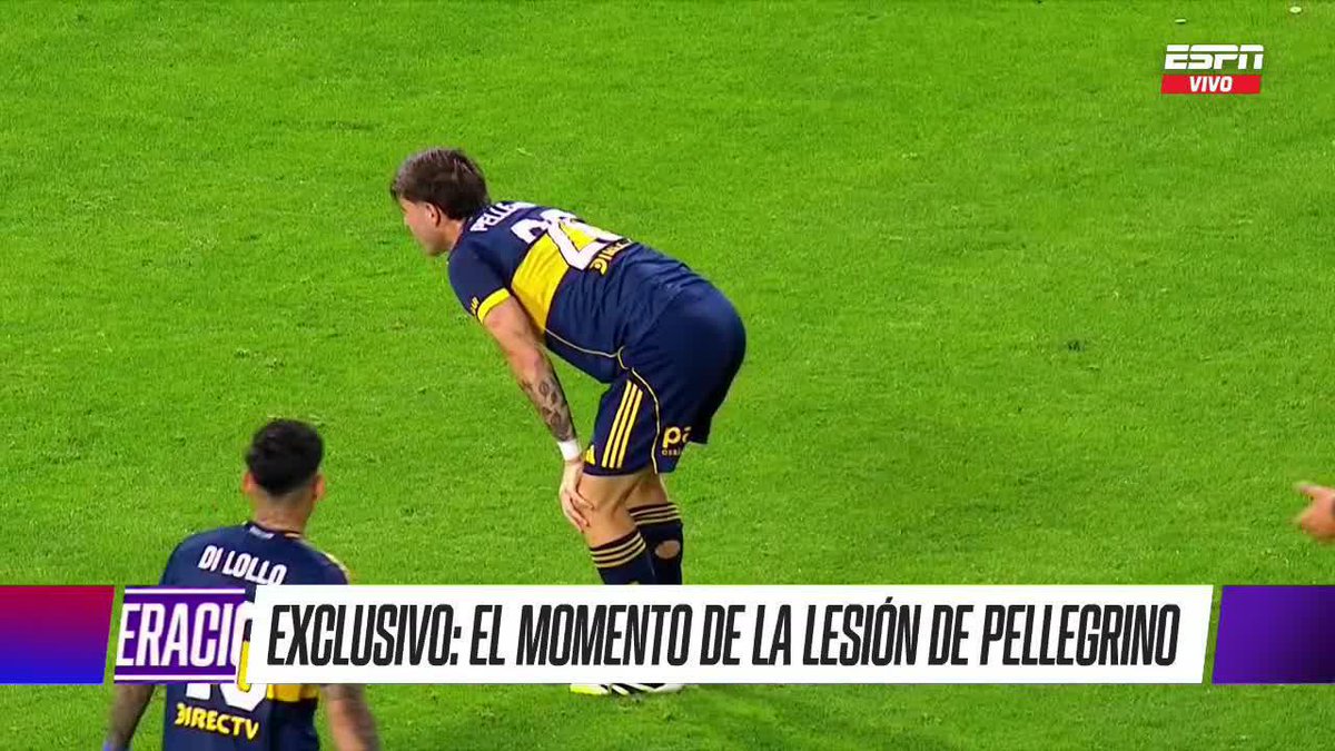 ¿Se habrá lesionado en esta jugada? Cuando ví como cayó, pensé que Pellegrino se había roto la rodilla. Por suerte, es un desgarro y no una rotura mucho más grave...