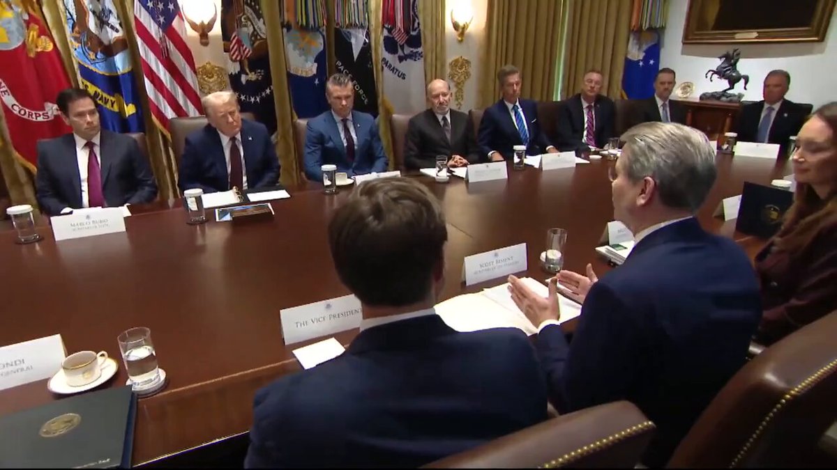 As I said in today’s Cabinet meeting, President Donald J. Trump has a clear mandate to restore confidence in government. The Fed’s credibility rests on public trust, and President Trump is bringing back that trust.