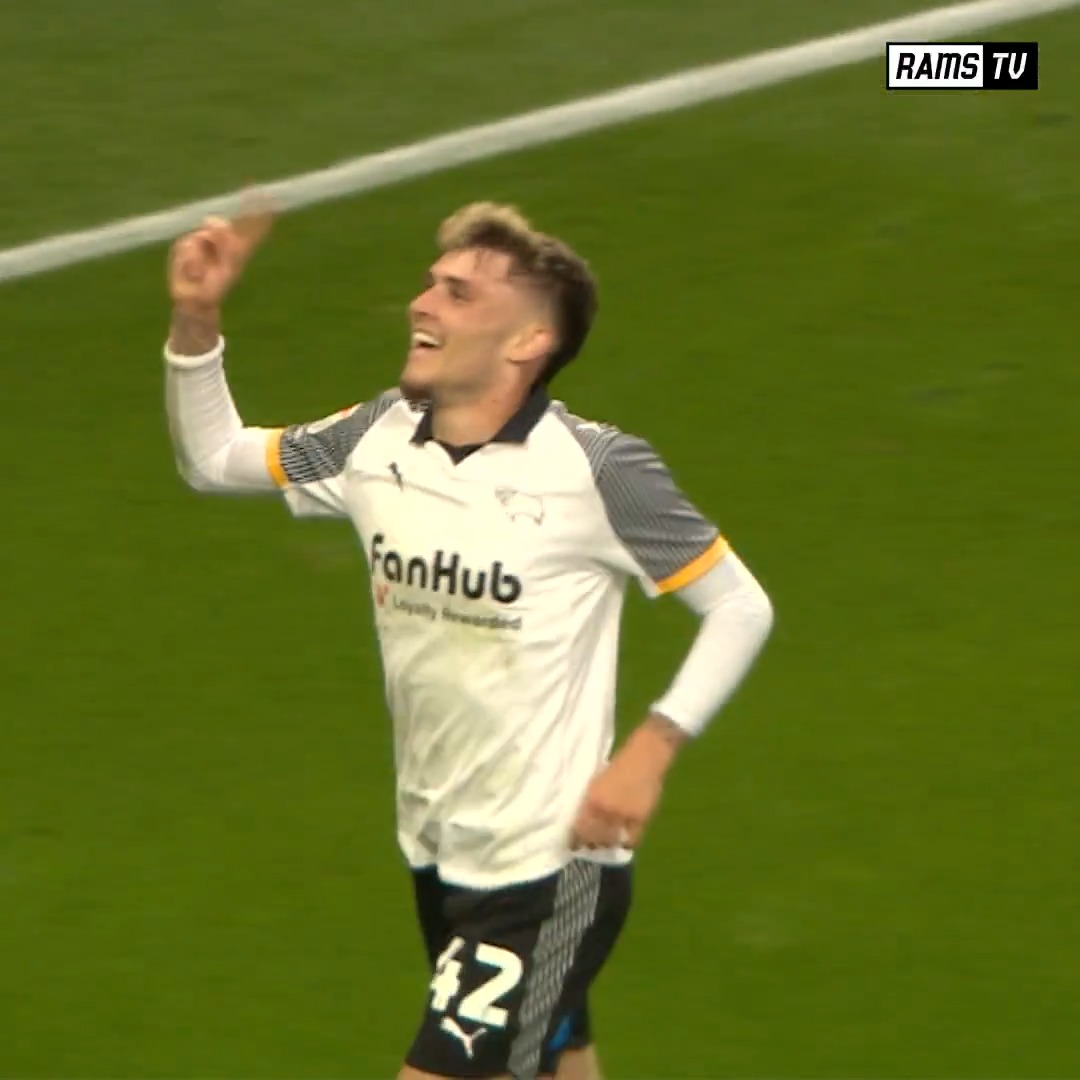 A brilliant first Derby County goal for @BobbyLClark10. ✨