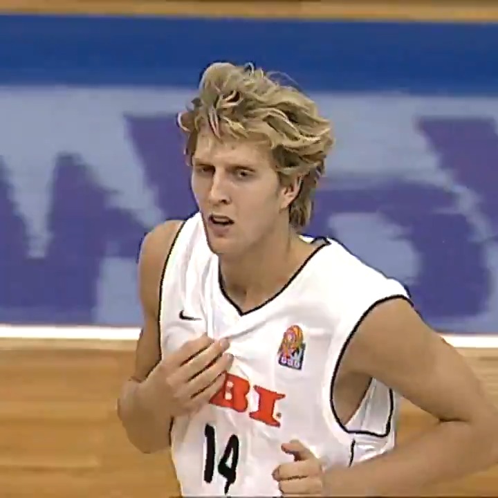 Dirk vs Pau in '01 (via FIBA EuroBasket)