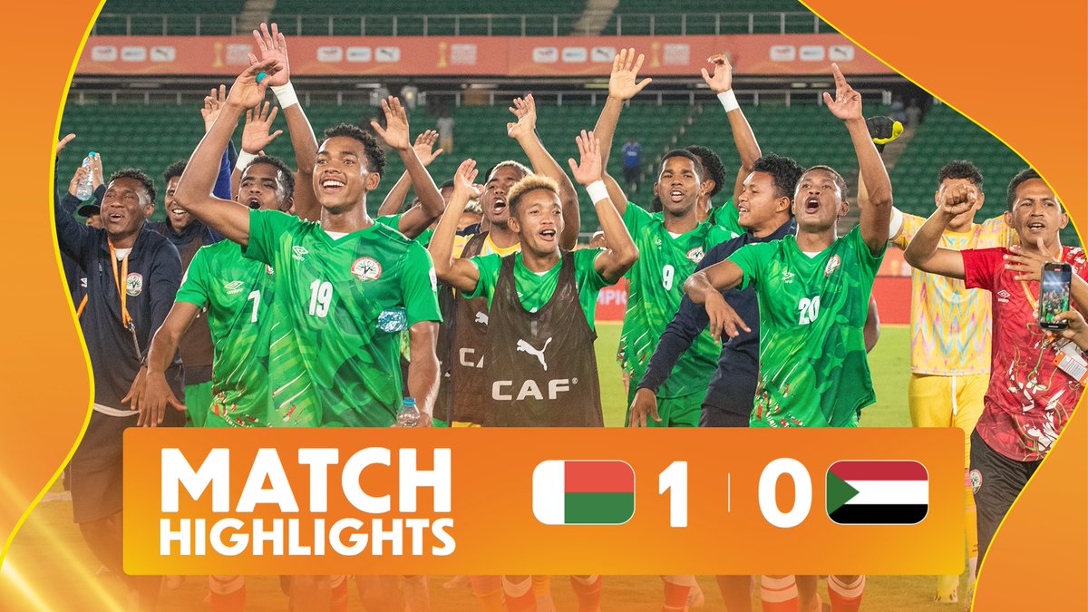 🎥 HIGHLIGHTS: 🇲🇬 1-0 🇸🇩 Madagascar snatch a historic final ticket against Sudan! 🤩 Purchase your #TotalEnergiesCHAN2024 tickets here 👉