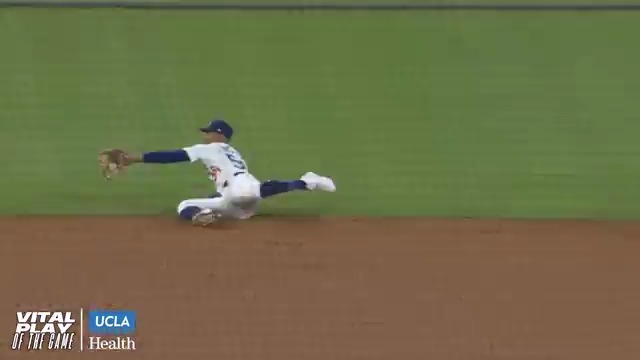 Smooth like Mookie. Last night's Vital Play of the Game presented by UCLA Health.