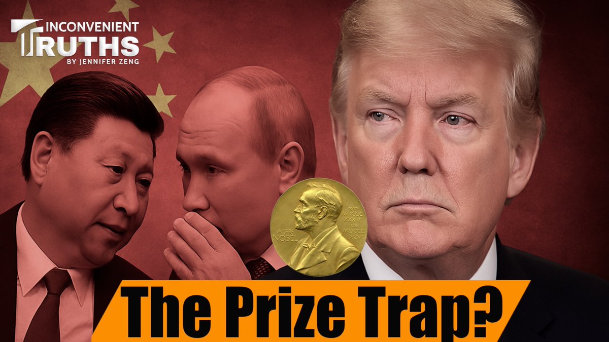 🚨 Shocking revelation from inside the CCP: Was Donald Trump Donald J. Trump the target of a Nobel Peace Prize trap designed by Xi Jinping and Vladimir Putin? 🚨 Also, what is the "Restroom Revolution" in Beijing? What will happen in China when the “tacit contract” between the CCP and the people has been completely torn apart?
