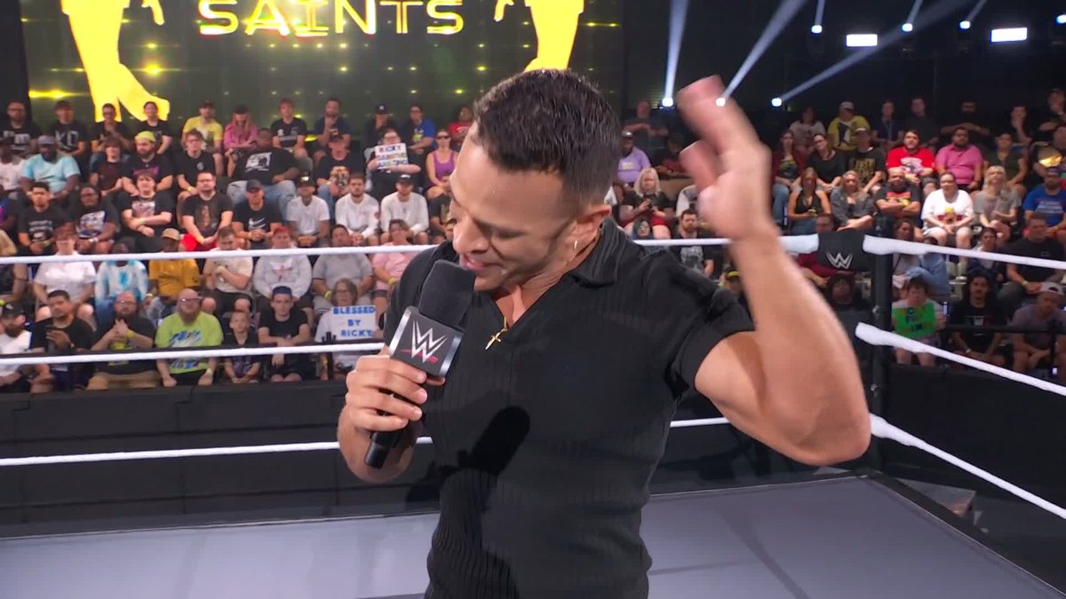 "I'm the man. I'm the one, Oba Femi." Ricky Saints wants that NXT Championship and he wants it NOW! 😤 Ricky Saints