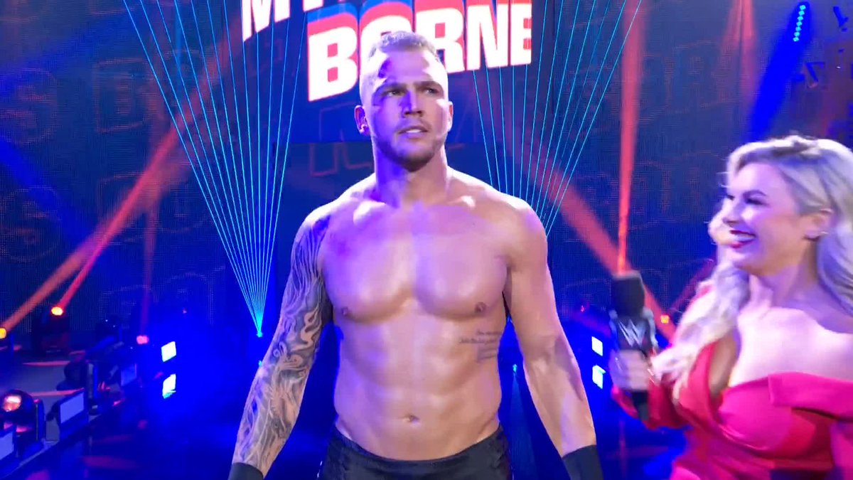 .Myles Borne | THE KID is ready. 😤 We got ourselves a Blindfold Match NEXT on #WWENXT!