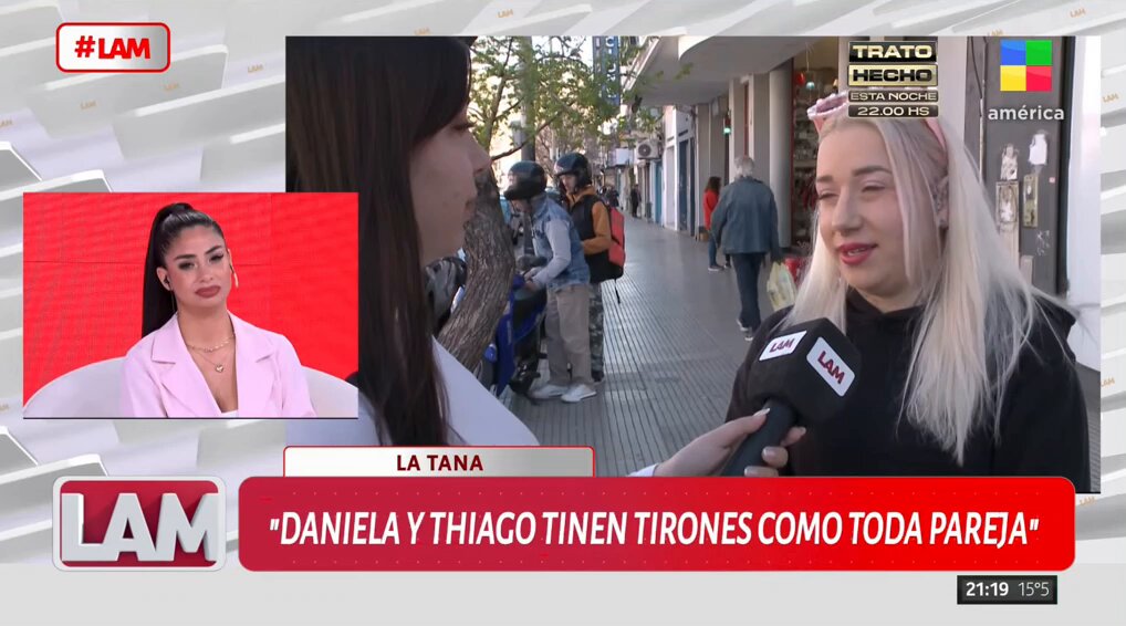 La Tana habló de su encuentro con Thiago y Pestañela rompió en llanto. El triángulo amoroso menos esperado de #GranHermano #LAM