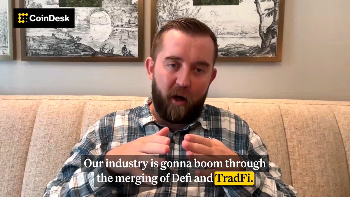 🎥 WATCH: Chainlink co-founder Sergey Nazarov gives his prediction for the future of crypto: “Our industry is gonna boom through the merging of DeFi and TradFi… we’re gonna be looking at tens of trillions of dollars in market cap. The majority of that will be real-world assets like stablecoins, tokenized funds, equities, and commodities.” Do you agree with his take? 👇