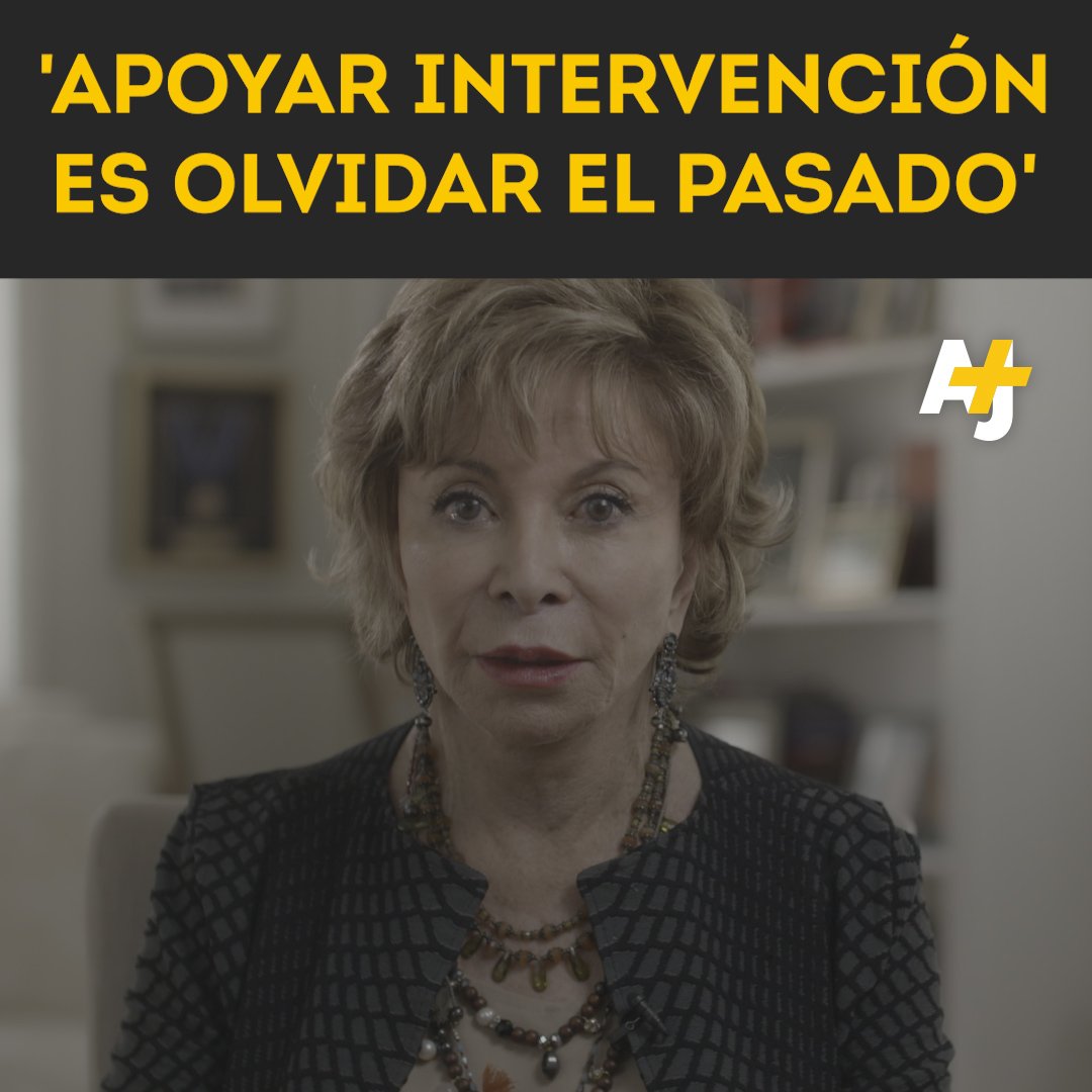 🇺🇸🇻🇪 ISABEL ALLENDE: «EEUU no tiene nada que hacer en Venezuela, su única razón es el PETRÓLEO porque ellos han apoyado todas las dictaduras militares» 👌 Palabras clarísimas de una de las escritoras más grandes de América Latina (declaraciones del 2019)