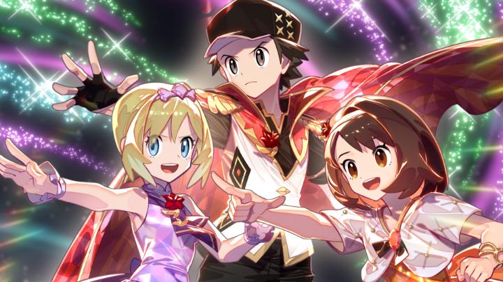 アプリゲーム『ポケモンマスターズ EX』6周年記念！ 8月28日（木）15時から順次登場するアニバーサリー衣装のレッド・カイ・ユウリを紹介するよ！ テラスタルの輝きを放つ超強力なバディーズたちをお楽しみに！ #ポケマス6周年 #ポケマスEX