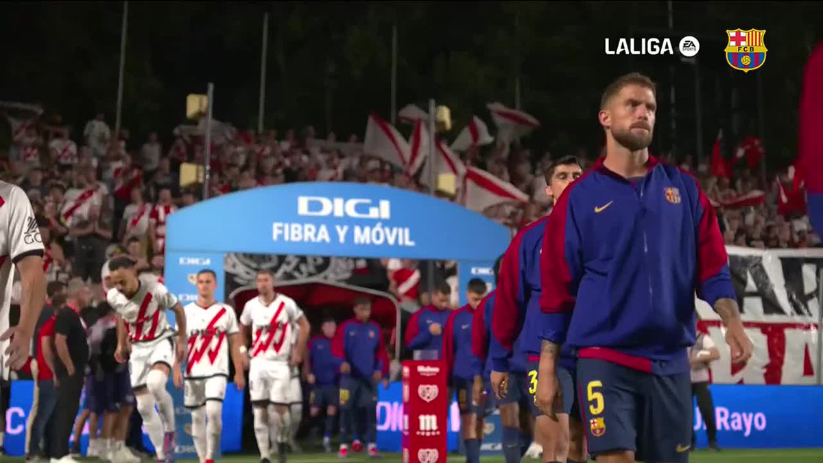 🔙: On this day last year, Dani Olmo made his debut for Barcelona in a 1-2 win over Rayo Vallecano.
