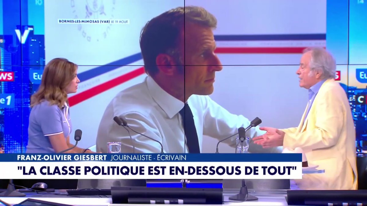 Emmanuel Macron : "Tout le monde le voyait comme le Mozart de la finance alors qu'en réalité c'était l'Attila de la finance (...) il a méprisé l'économie" déclare F-O Giesbert #LaGrandeITW #Europe1