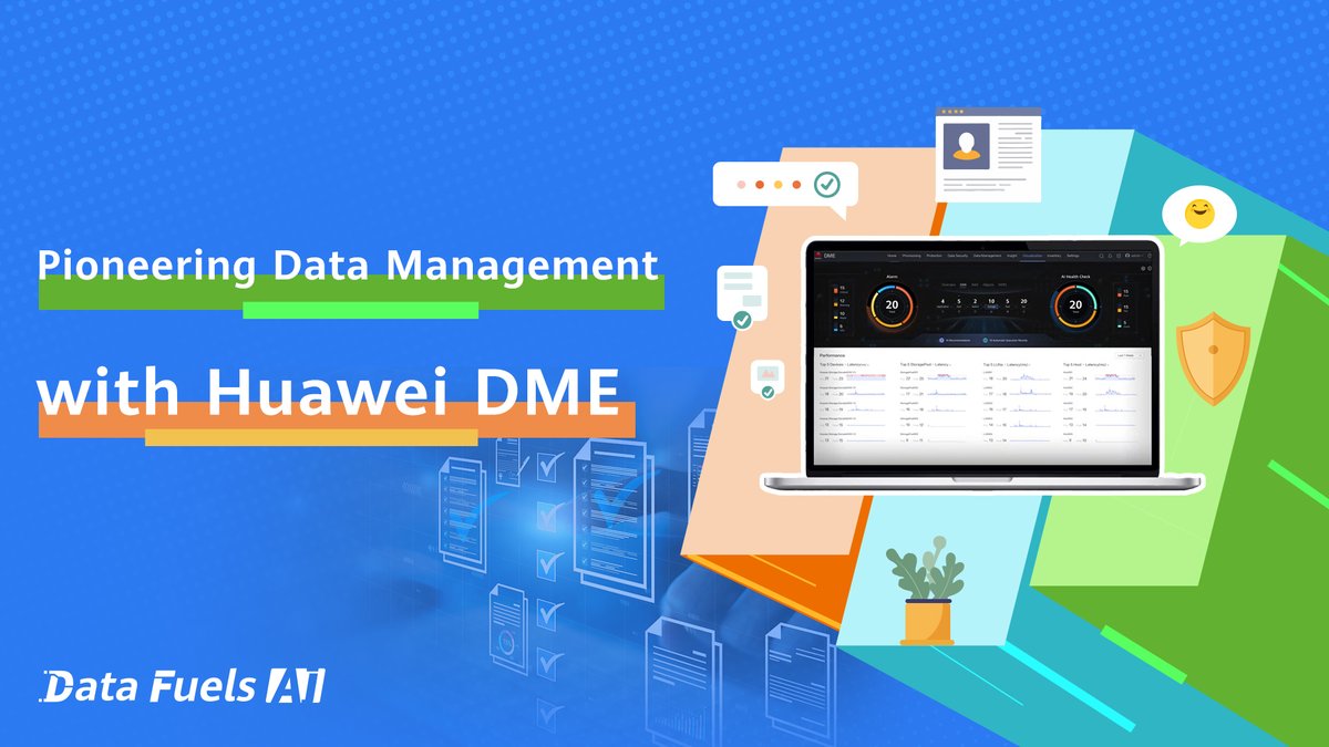 #DME pioneers #datamanagement with proactive O&amp;M — see ahead, act faster, stay in control. Catch the highlights: #DataFuelsAI #HuaweiStorage #AI #datamanagement