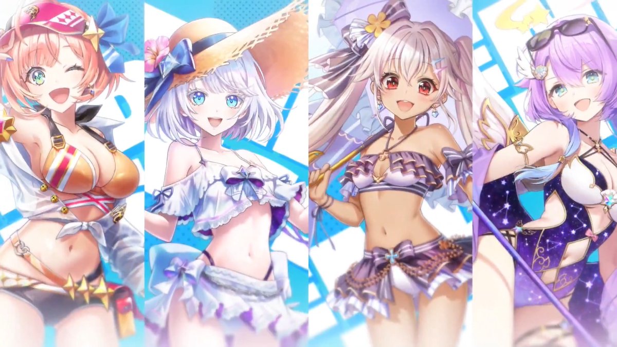 ˗ˋ PV公開 ˊ˗ 🏖 エンドレス・サマーデイズ 👒 飛行島のみんなを集めて、夏の河原でバーベキュー! そんな大イベントの幹事に選ばれたのは ルカ、フェネッカ、ミレイユ、そしてサヤ。 世界の危機とは別の意味で責任は重大!! 四人は無事にバーベキュー大会を開催できるのか!? #白猫プロジェクト