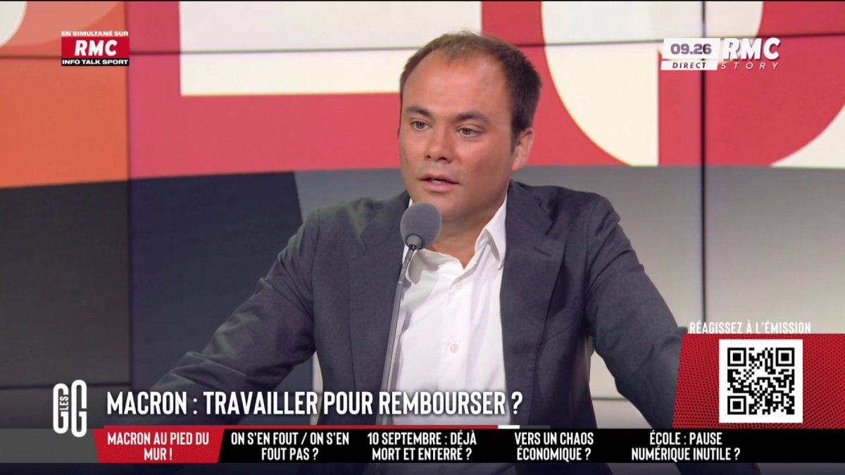 🏛️ Emmanuel Macron/Jordan Bardella 🗣️ Charles Consigny : "Je pense que Macron veut Bardella ! Il veut le RN, il veut un coup de jeune ! Je pense qu'il veut nommer le jeune Bardella pour se redonner à lui-même de l'énergie... C'est le vampire de l'Élysée !" #GGRMC