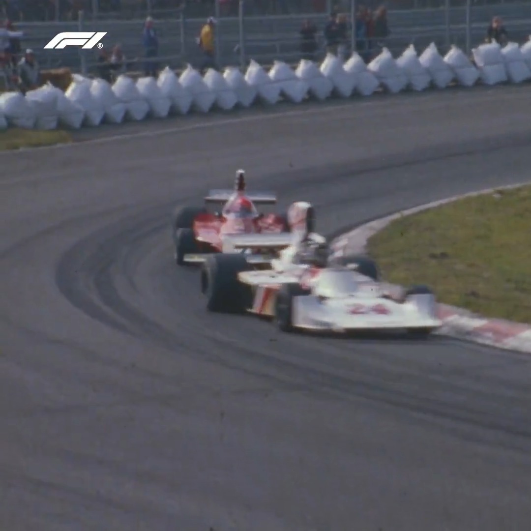 Rewind half a century to 1975, when James Hunt took a stunning debut win at Zandvoort - fending off the might of Niki Lauda! #F1 #DutchGP