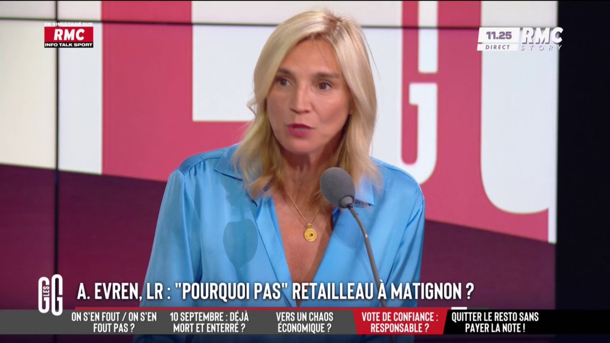 💶 "Il faut travailler et économiser pour rembourser" : Macron 🎙️ Agnes Evren, sénatrice LR de Paris : "On a dépensé à tout-va, on a flambé le chéquier... Il faut que tous les Français fassent un effort collectif et qu'on arrête de ponctionner ceux qui travaillent !" #GGRMC