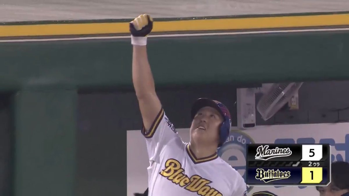ラオウの一振りで反撃開始!🔥 オリックス 杉本裕太郎 選手の今シーズン第13号ソロホームラン!🌈 👇ライブ配信はこちら