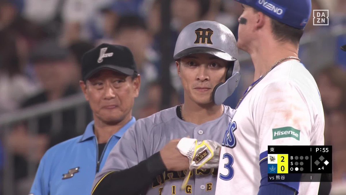 一気に抜け出すか 熱いショート争い 熊谷敬宥 タイムリーヒット ⚾プロ野球(2025/8/27) 🆚DeNA×阪神 📱Live on DAZN #オレをみろ #阪神タイガース #だったらDAZN