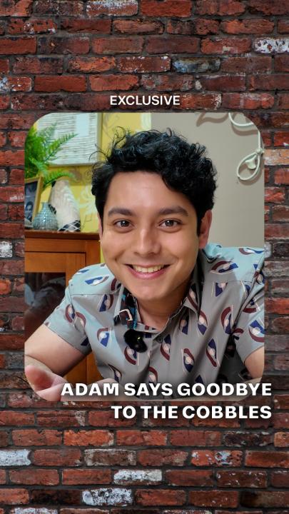 Wishing Adam all the best as Aadi leaves the cobbles ❤️ #Corrie