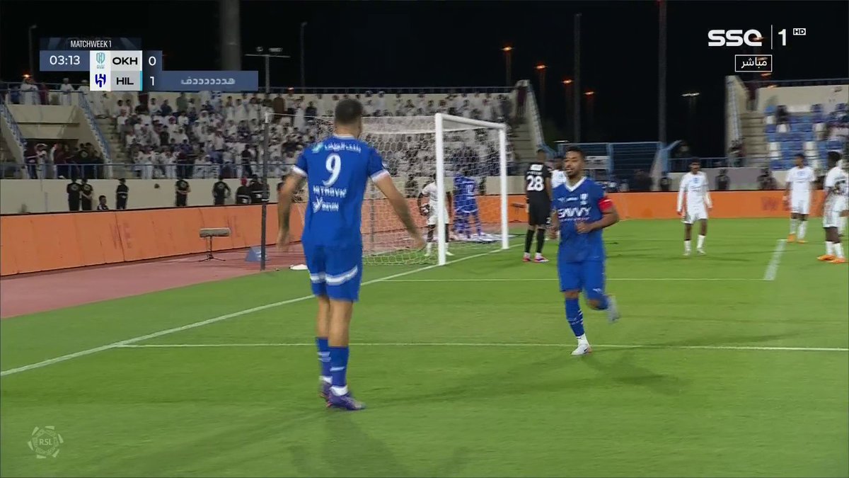 🚨🎥 ميتروفيتش هو من افتتح التسجيل للهلال في دوري روشن الموسم الماضي ⚽️
