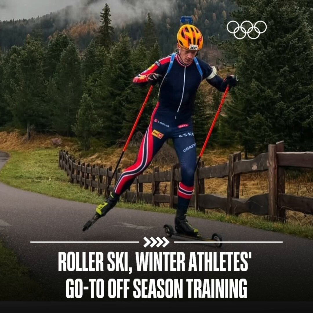 How winter athletes stay on top of their game during the summer! 🤩 Just a few weeks before the winter season is back for a final ride before #MilanoCortina2026. 🏔️ FIS Cross-Country | Milano Cortina 2026
