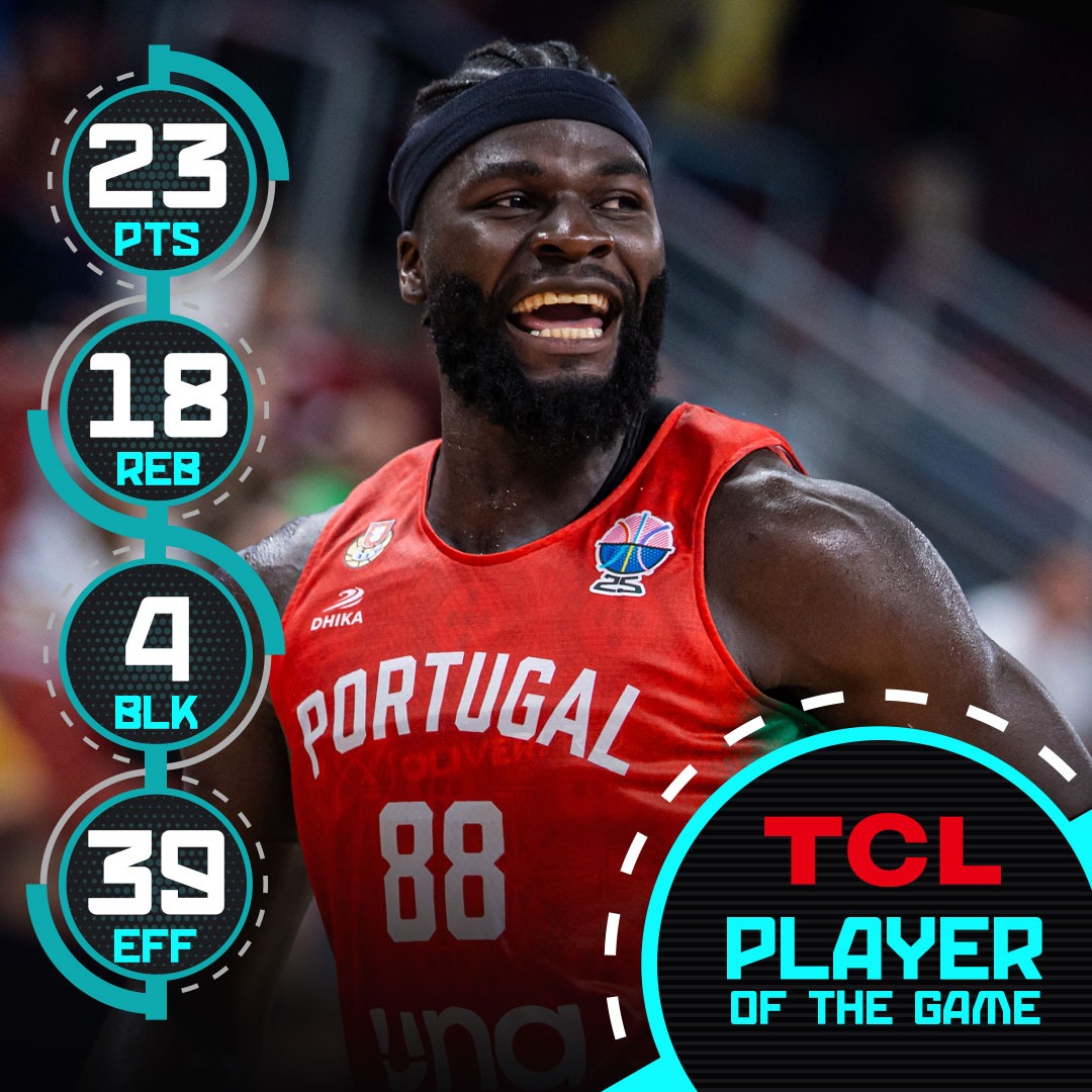 📊 23 PTS 18 REB 4 BLK 39 EFF 🇵🇹 Neemias Queta is the first player with more than 20 PTS &amp; 15 REB in their #EuroBasket debut since 1995!