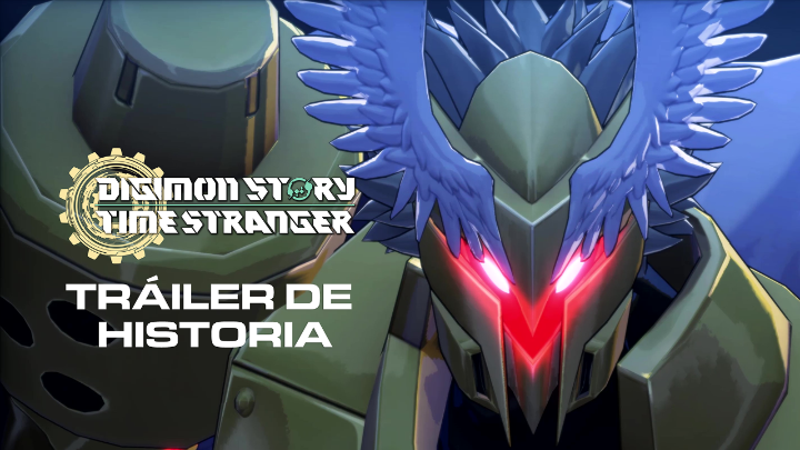 Una historia sobre las leyes naturales del mundo está a punto de comenzar. Busca a quienes estén dispuestos a enfrentar el destino a tu lado. El fin del mundo se acerca... ¡Esta es la historia de Digimon Story Time Stranger! Compra anticipadamente y recibe a Agumon (Negro), Gabumon (Negro) y el Uniforme de Cierta Escuela: