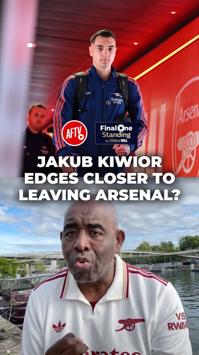 โฌ30m plus sell-on from Porto for Jakub Kiwior - Good or not? ๐ Think you know ball? Make your Final One Standing pick on William Hill and outlast the rest - it's free to play ๐ #ad 18+. UK & Ireland Only. Please gamble responsibly. GambleAware. #TD