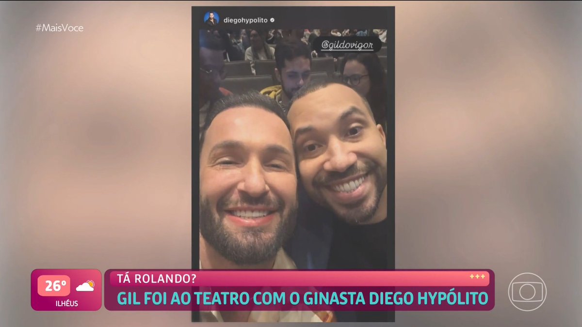 O SHIP DO ANO 🅰️🅰️🅰️🅰️ Eu que pedi Gil Hypolito e Diego do Vigor, sim #MaisVocê