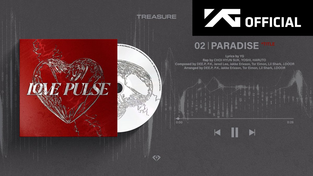 #TREASURE 3rd MINI ALBUM [LOVE PULSE] TRACK SPOILER 3rd MINI ALBUM [LOVE PULSE] 2025.09.01 6PM (KST) Pre-Save Now. : Pre-Order Now. : #트레저 #3rdMINIALBUM #LOVEPULSE #TRACK_SPOILER #RELEASE_ON_20250901_6PM #YG