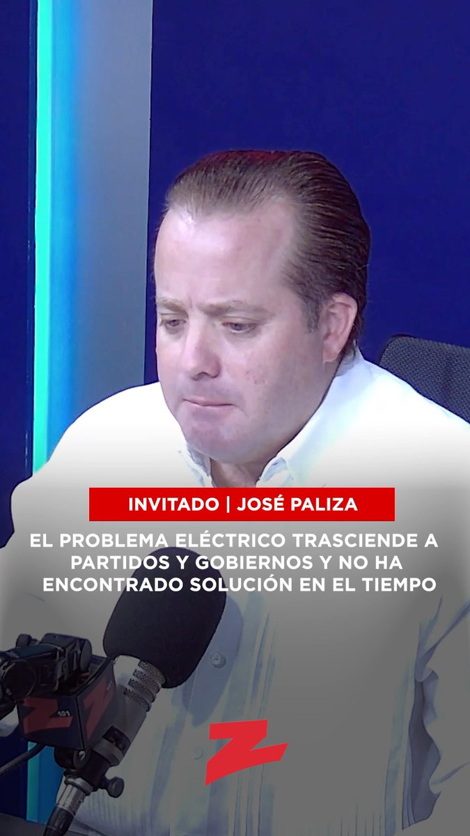 📽️[#ZEntrevista] Jose Paliza: el problema eléctrico trasciende a partidos y gobiernos y no ha encontrado solución en el tiempo Escucha sus comentarios en: Link en la Bio 👆🏻 #ZDigital #Z101 #ZTV #ElGobiernoDeLaMañana