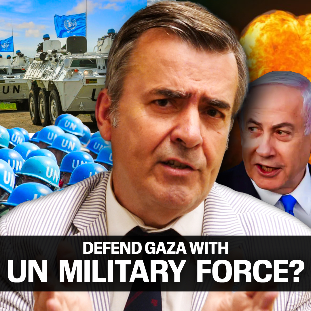 EXPOSED: The UN’s Hidden Power to Launch Military Action in Gaza Mark Seddon urges member states at the UN General Assembly to invoke the Uniting for Peace resolution and establish an international protective force to defend Palestinians in Gaza.