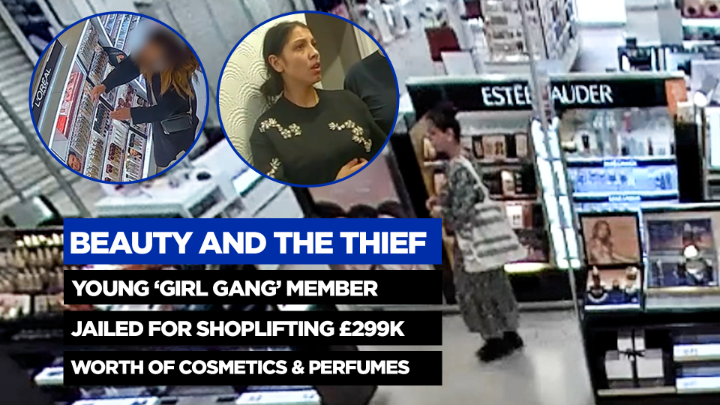 A prolific thief has been jailed for shoplifting £299,000 worth of cosmetics and perfumes. 💄 She’s been sentenced to 32 months in prison.