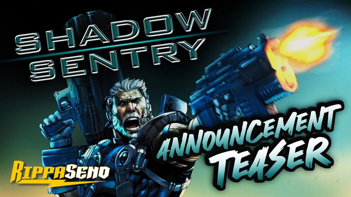 From RippaSend comes Shadow Sentry by Eric Ninaltowski—coming soon! #RippaSend #ShadowSentry