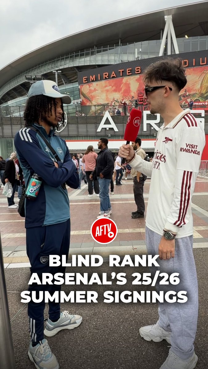 Blind ranking Arsenal transfers 💰 Who would you change in his list? 👀