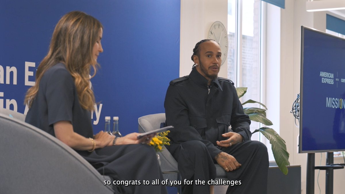Our partnership with American Express officially kicked off in 2024 and was celebrated at the 2025 American Express Leadership Academy in London where our founder, Lewis Hamilton, took to the stage. Through this partnership, American Express is supporting Mission 44’s expansion in the US so that young people from under-resourced communities can access exciting careers in STEM and motorsport. We’re excited to join forces and drive meaningful change.