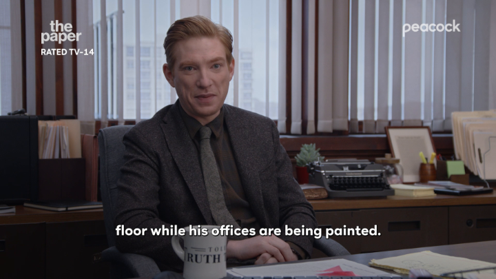Now that's what I call a meeting! 👏 #ThePaper arrives September 4 on Peacock.
