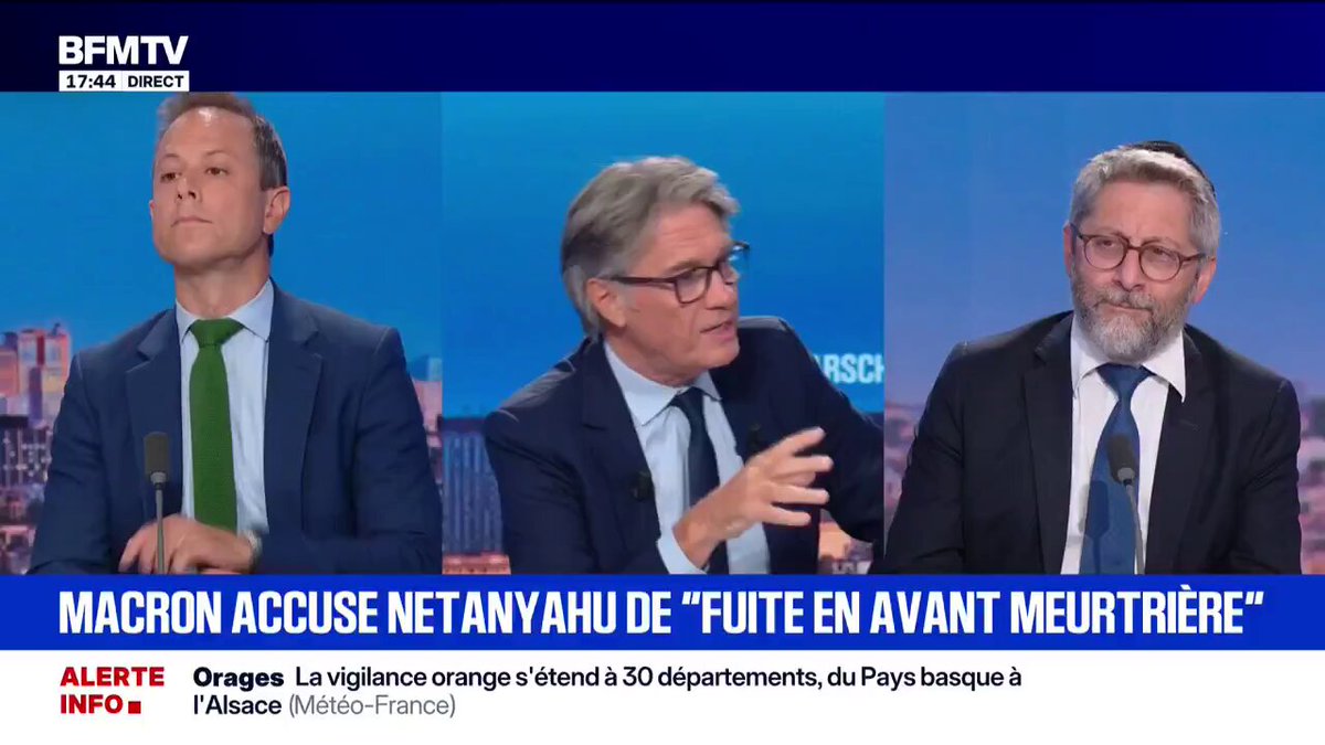 "La détermination du Gvt,du Pr Emmanuel Macron a toujours été absolue, absolue!"Haïm Korsia Netanyahou tente de diviser avec cette lettre insultante qui laisse croire que le Pr est responsable de la montée de l’antisémitisme,le Grand Rabbin n’a aucun doute sur l’engagement du PR!
