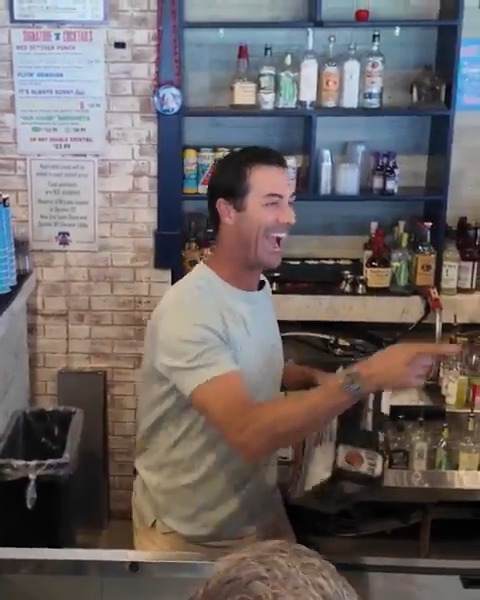 The new bartender looks kinda familiar 📺 Miller Lite x #RingTheBell