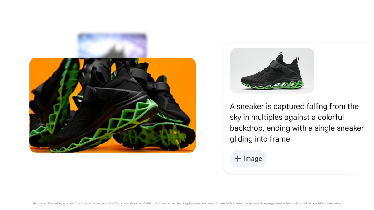 Animate product shots, logos or brand photography, with just a prompt. Google Vids' new image-to-video capability powered by Veo 3 now turns your images into video clips with sound. Available today: