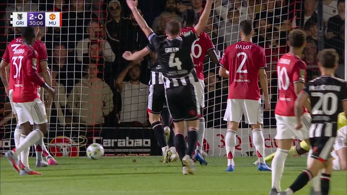 "WHAT ON EARTH HAPPENED THERE?!" Tyrell Warren makes it 2-0 to Grimsby Town 😱