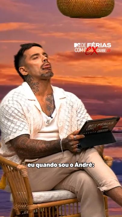 Eu não aguento com o André Coelho 🐰 😂 #DeFériasAcertoFinal já disponível no Paramount+ Brasil